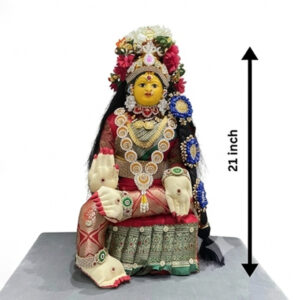Fully Decorated Goddess Varalakshmi Devi Complete Idol Set (21 Inch) – PH-VL-CS-21-055