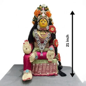Fully Decorated Goddess Varalakshmi Devi Complete Idol Set (21 Inch) – PH-VL-CS-21-056