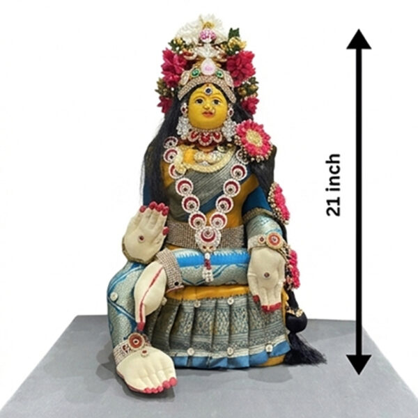 Fully Decorated Goddess Varalakshmi Devi Complete Idol Set (21 Inch) – PH-VL-CS-21-060