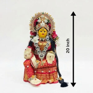 Fully Decorated Goddess Varalakshmi Devi Complete Idol Set (20 Inch) – PH-VL-CS-20-062