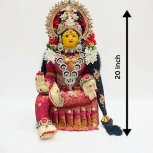Fully Decorated Goddess Varalakshmi Devi Complete Idol Set (20 Inch) – PH-VL-CS-20-063